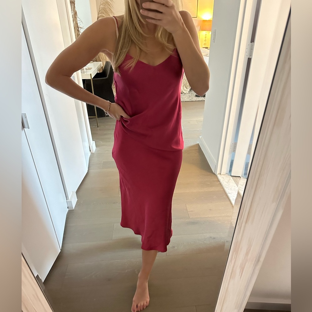Club Monaco silk set